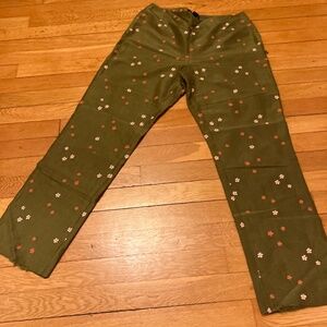 Ann Taylor Vintage Cherry Blossom Pants (size 2)